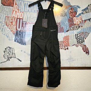 Lucky Bums Kids Youth Snow Sport Ski Bib Overall Black X-Small XS NEW Girls Boys